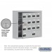 Salsbury Cell Phone Storage Locker - with Front Access Panel - 4 Door High Unit (5 Inch Deep Compartments) - 12 A Doors (11 usable) and 2 B Doors - steel - Surface Mounted - Resettable Combination Locks
